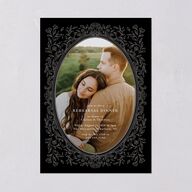 Regal Photo Foil Rehearsal Dinner Invitations Midnight Signature Blank Standard