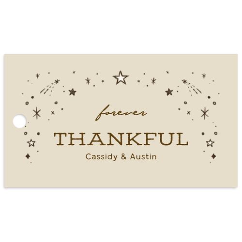 Southwestern Nouveau Favor Gift Tags Umber Signature