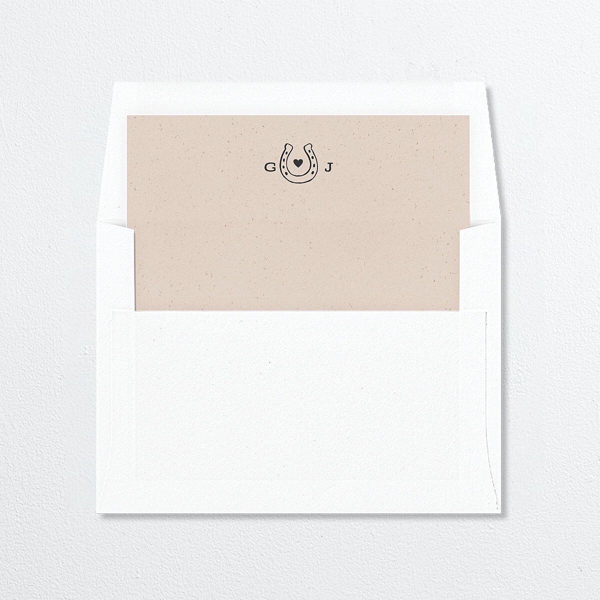 Western I Do BBQ Envelope Liners Taupe Standard