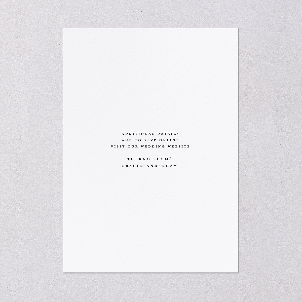 Classic Picture Wedding Invitations — view 3