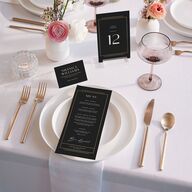 Refined Frame Menus Gold Charcoal Signature