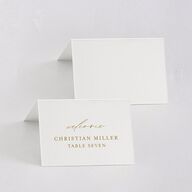 Classic Landscape Place Cards Marigold Signature