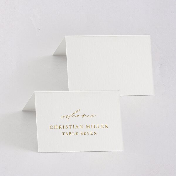 Classic Landscape Place Cards Marigold Signature