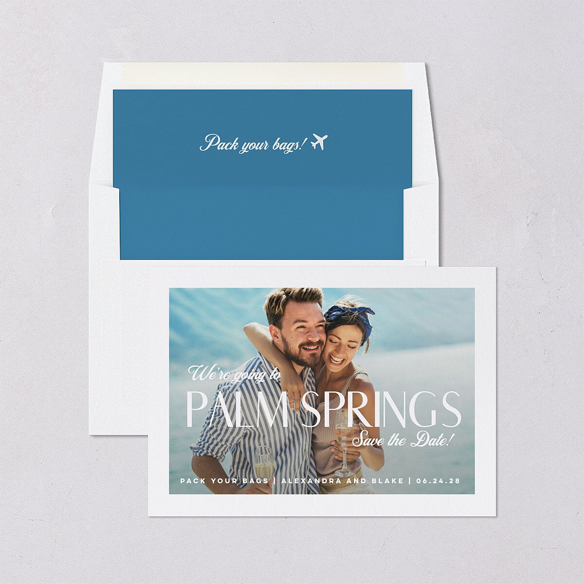 Destination Save the Date Cards — view 4