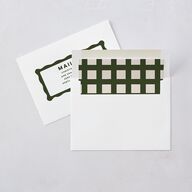 Adventure Icon Wedding Invitations Hunter Green Signature Blank No Standard