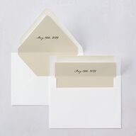 Vintage Candelabra with Bow Euro Envelope Liners Bisque Luxe