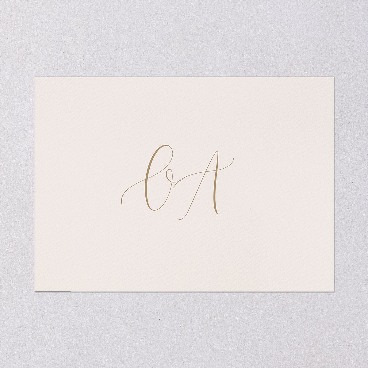 At Last Wedding Invitations Linen Signature Blank No Standard