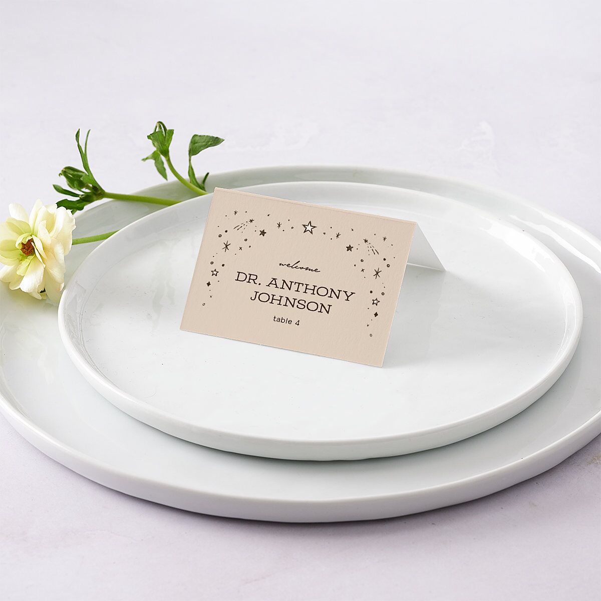 Southwestern Nouveau Place Cards Red Clay Signature