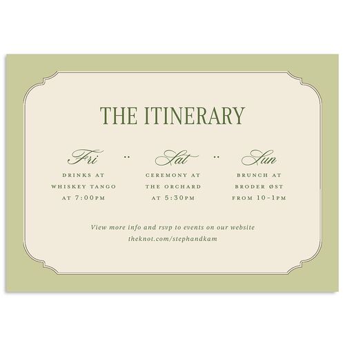 Floral Vintage Lattice Wedding Enclosure Cards Champagne Signature Standard