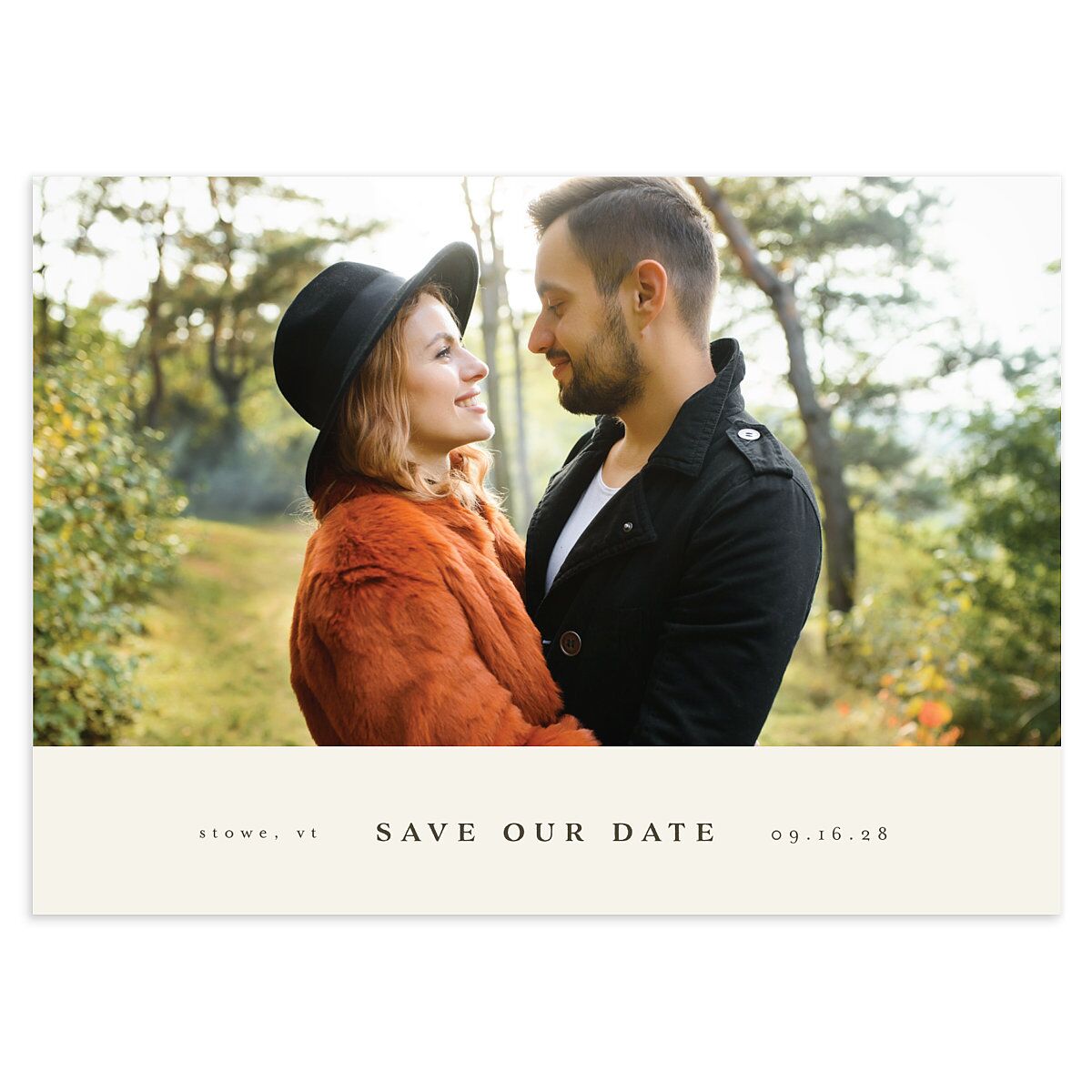 Enchanted Forest Save the Date Cards