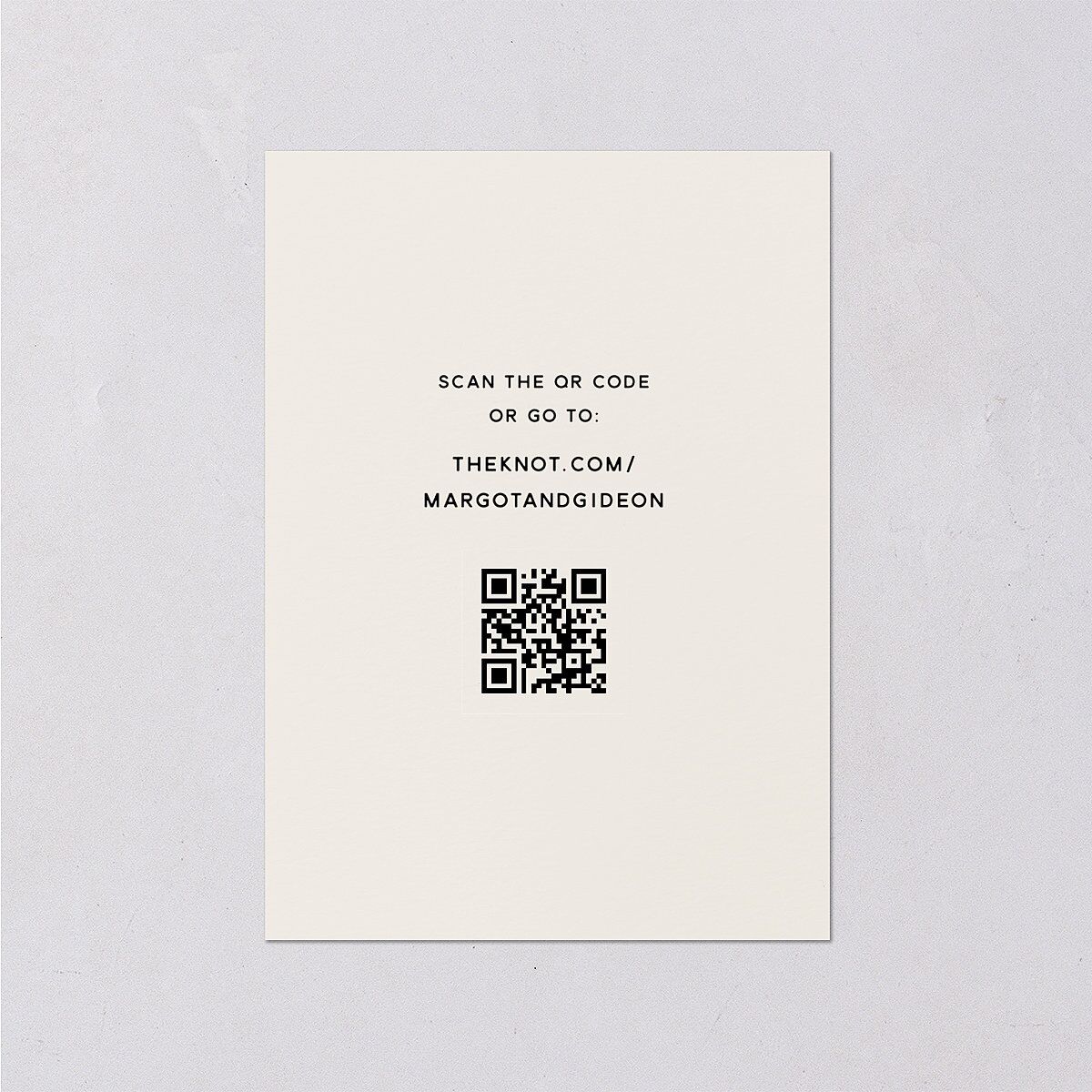 Climbing Leaves Wedding Response Cards Copper Signature Standard