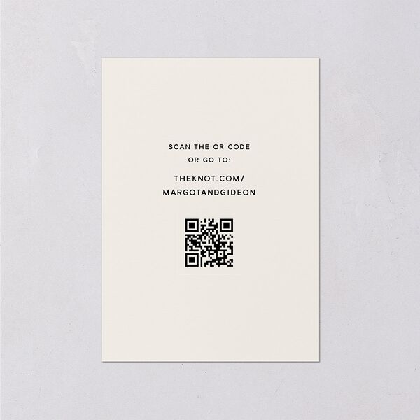 Climbing Leaves Wedding Response Cards Copper Signature Standard