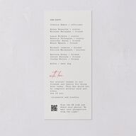 DIY Crafty Photo Wedding Programs Ruby Signature