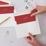 Warm Wishes Gallery Envelope Liners Champagne Standard