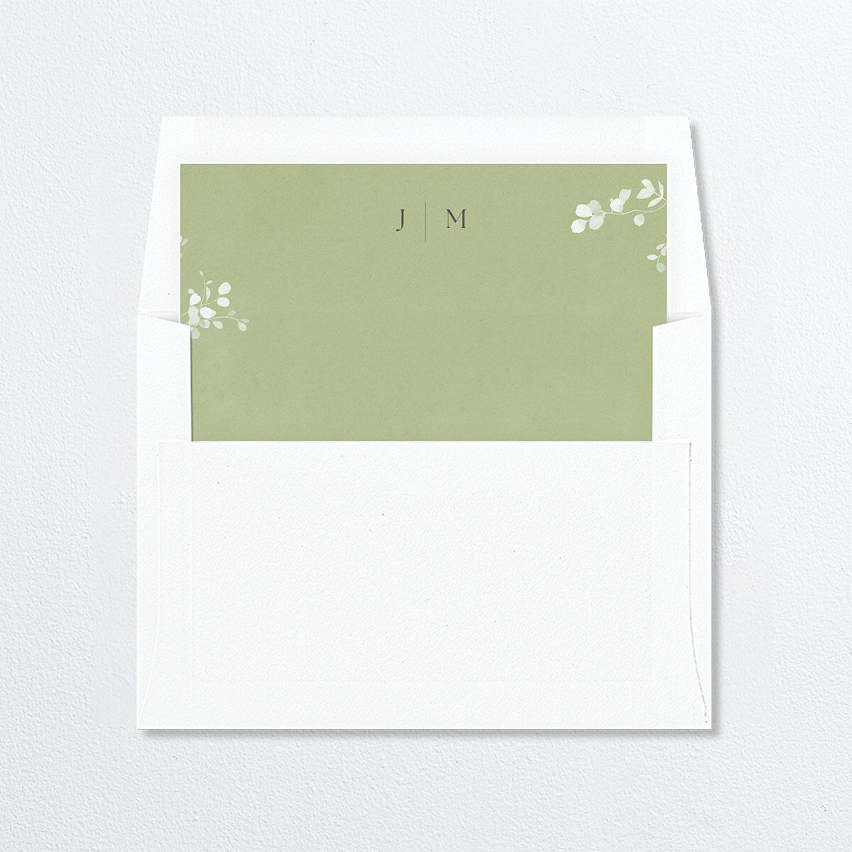 Fairytale Eucalyptus Envelope Liners Pure White Standard