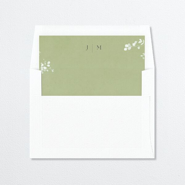 Fairytale Eucalyptus Envelope Liners Pure White Standard