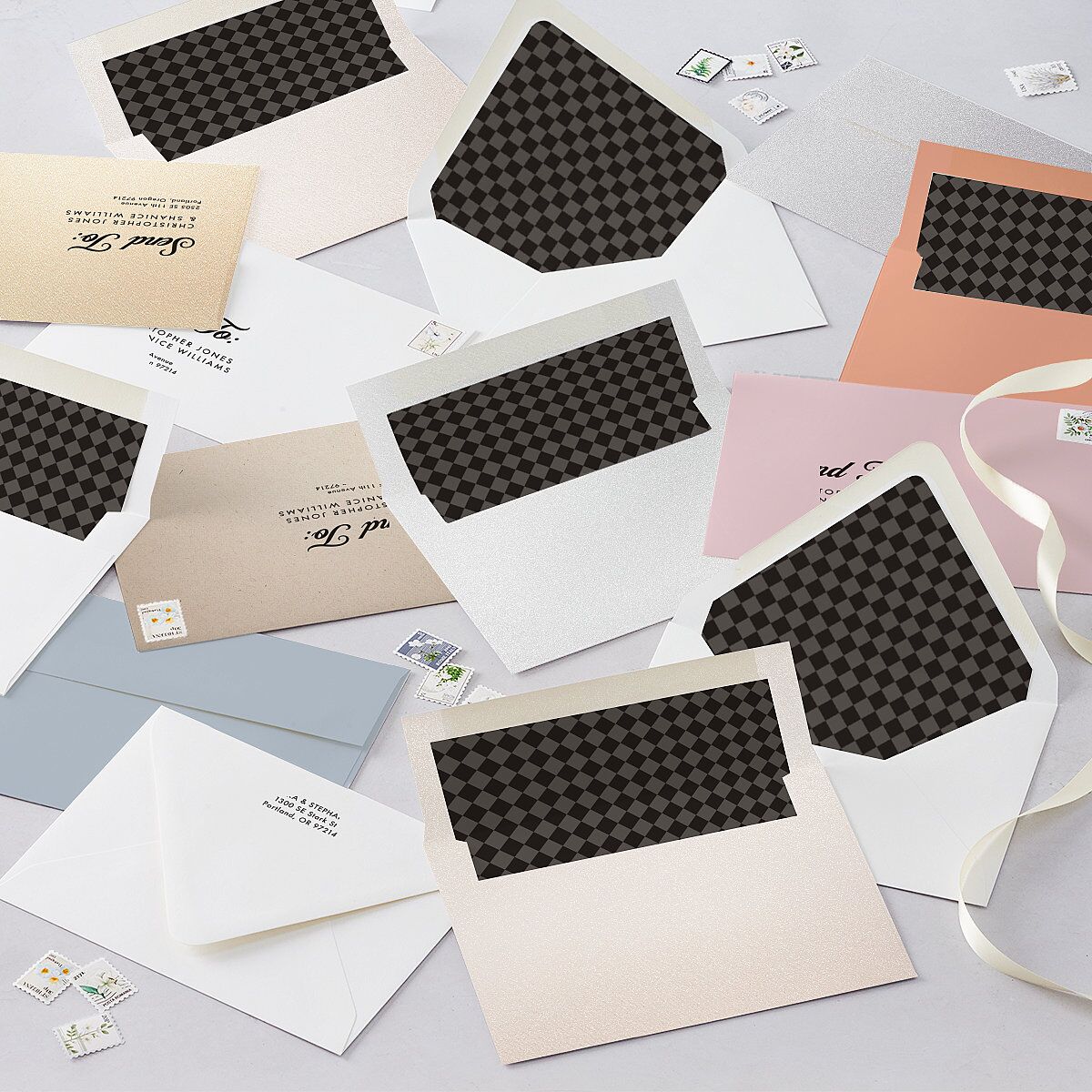 Our Day Envelope Liners Deep Bronze Standard