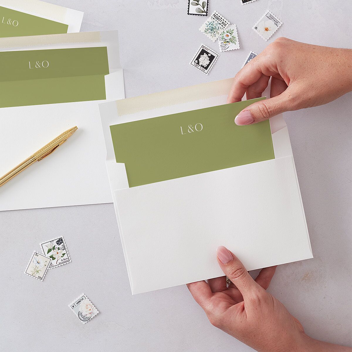 Sweet Day Envelope Liners Marigold Standard