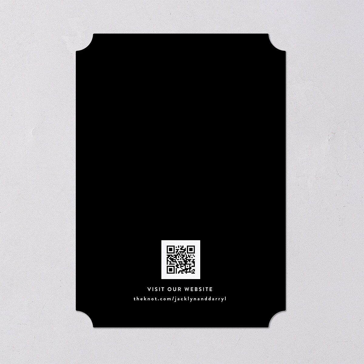 Gilded Photo Grid Save the Date Cards — view 3