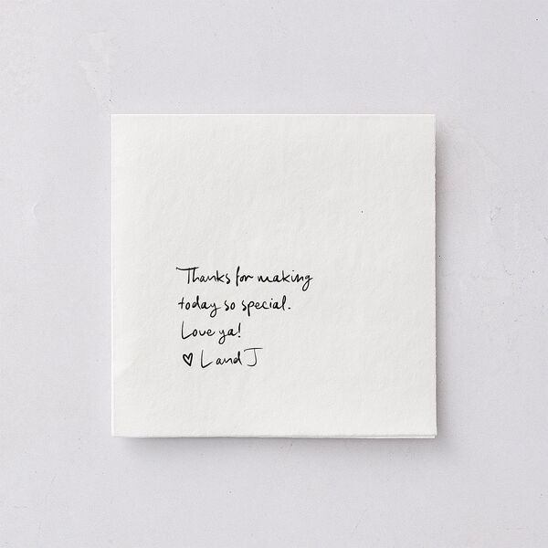 Mood Board Cocktail Napkins Sapphire Napkin Uncoined