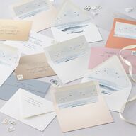 Coastal Love Save The Date Cards Cruise Signature smooth Blank No Standard