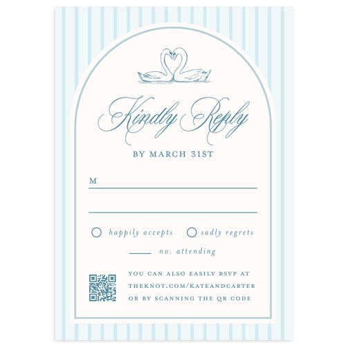 Eclectic Garden Reverie Wedding Response Cards Lavender Signature Standard