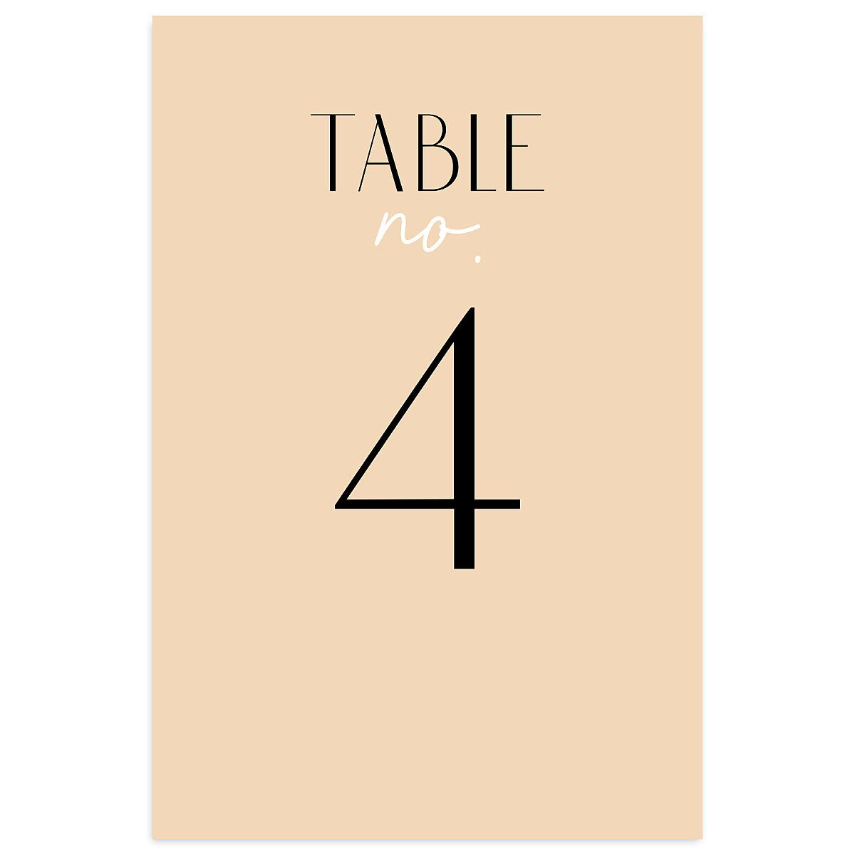 Headline Table Numbers