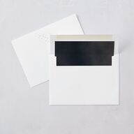 Shimmer Dust Wedding Invitations Gold Dark Navy Signature Blank No Standard