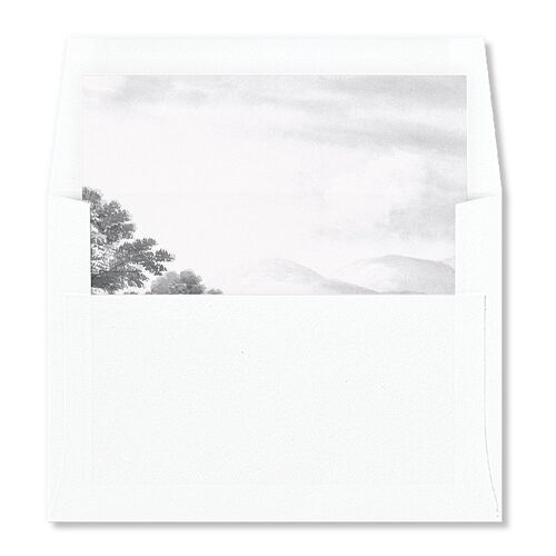Vintage Landscape Standard Envelope Liners Charcoal Standard
