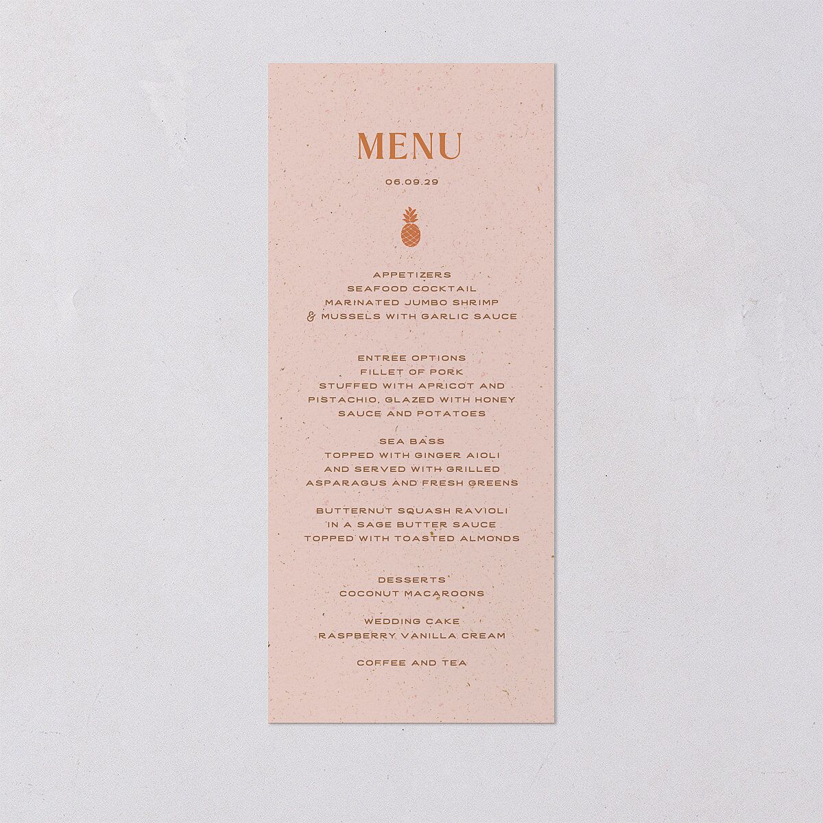 Beach Party Menus — view 1