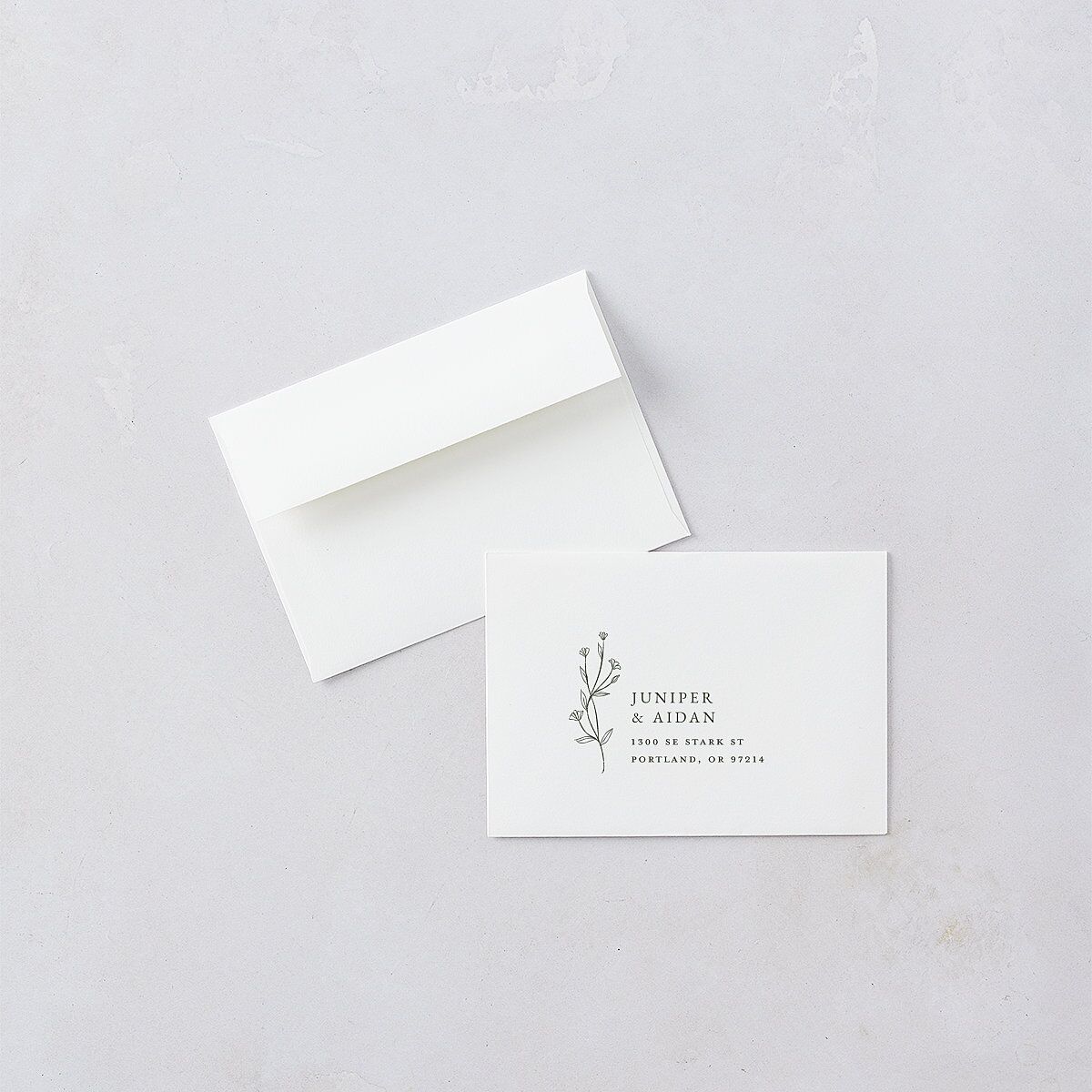 Gilded Monogram Wedding Response Cards Gold Dark Camo Signature Standard