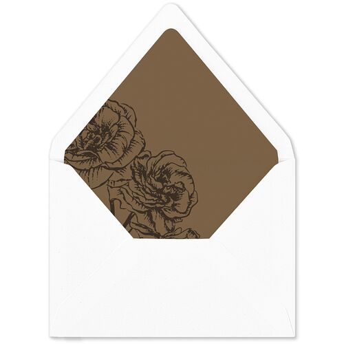 Gothic Fantasy Photo Euro Envelope Liners Sepia Luxe