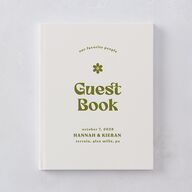 Simple Retro Daisy Guest Books Meadow