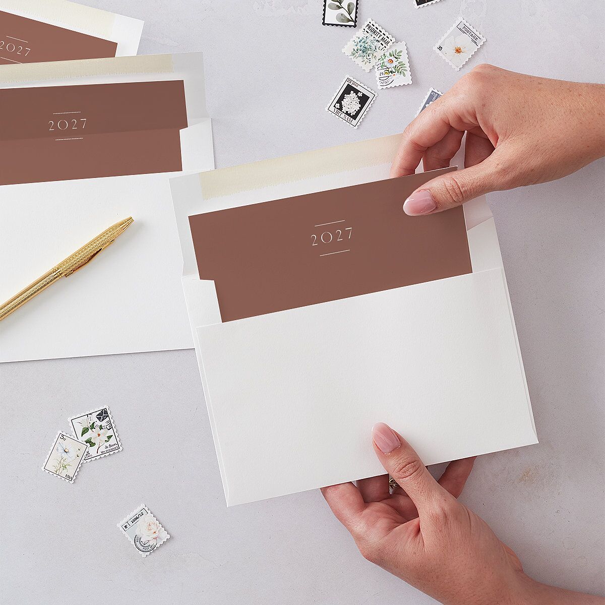 Modern New Year Envelope Liners — view 2