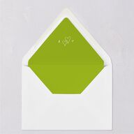 Whimsical Dancing Cocktails Engagement Party Euro Envelope Liners Pear Luxe