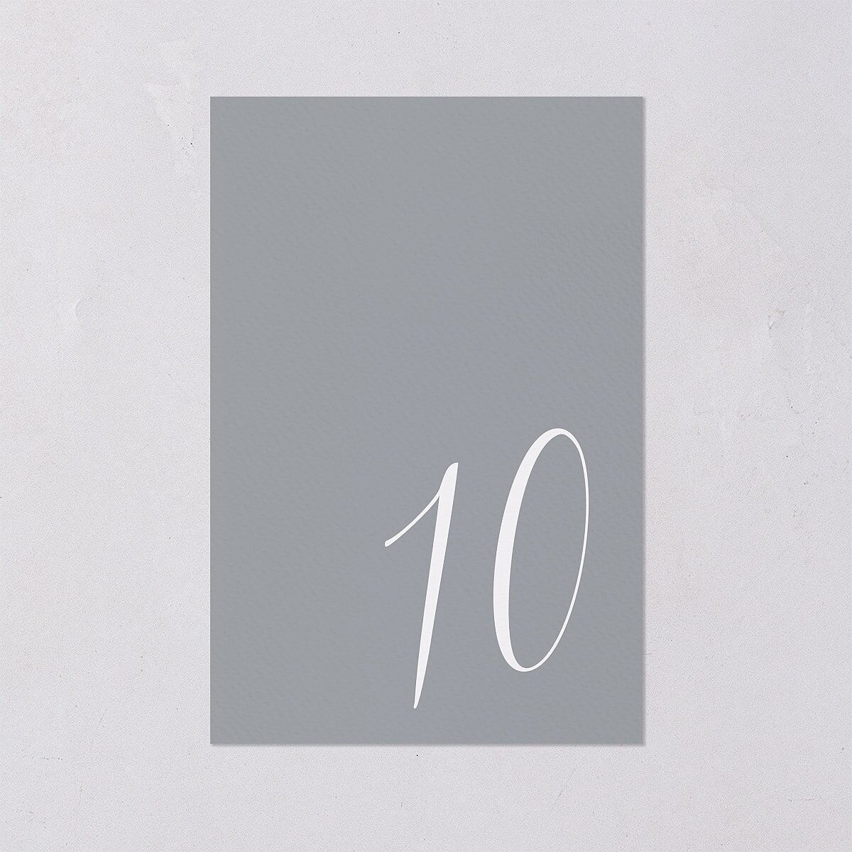 At Last Table Numbers Dusty Blue Signature