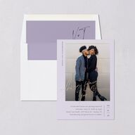 Just Love Envelope Liners Sheer Lilac Standard