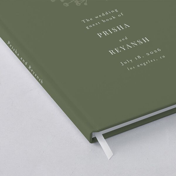 Baby's Breath Guest Books Dark Camo