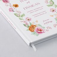 Whimsical Maximalist Floral Guest Books Mulberry