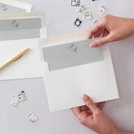 Opulent Garden Envelope Liners Dark Emerald Standard