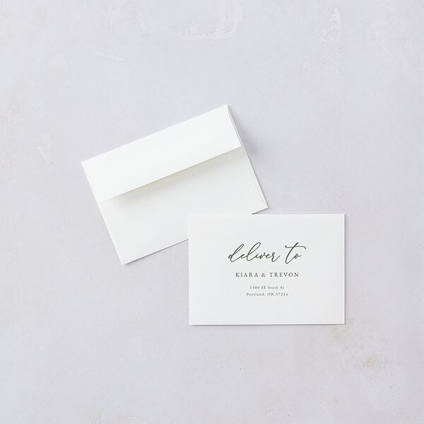 Romantic Photo Wedding Response Cards Gold Hunter Green Signature