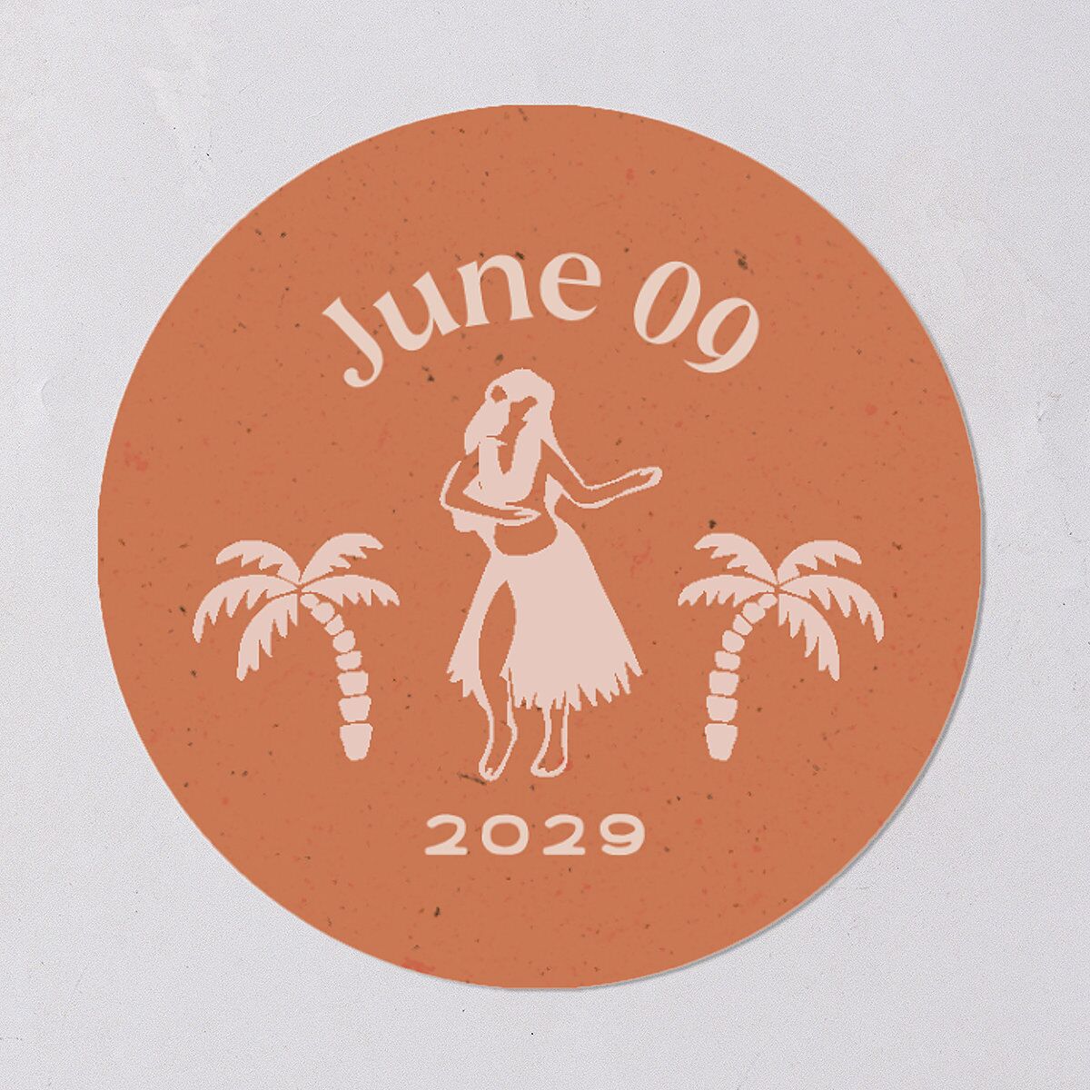 Beach Party Wedding Stickers — view 4