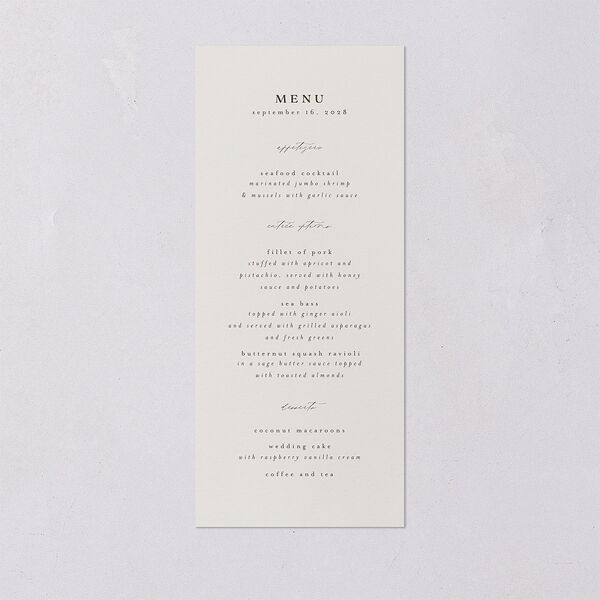 Enchanted Forest Menus Dark Camo Signature