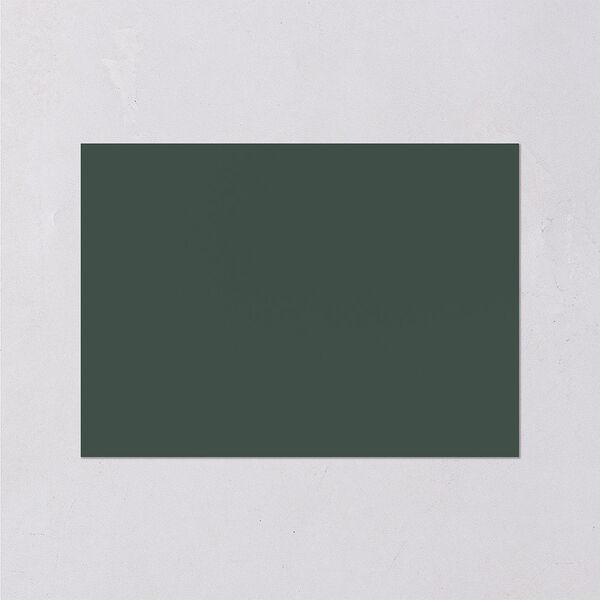 Gilded Sprigs Foil Wedding Enclosure Cards Gold Dark Emerald Signature