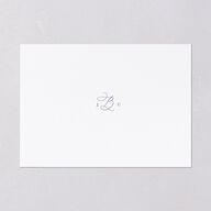 Church Stained Glass Bridal Shower Invitations Moody Blue Signature Blank