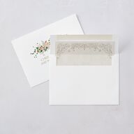 Fairytale Garden Wedding Invitations Sage Signature Blank No Standard