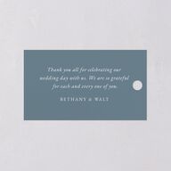 Vintage Lavender Favor Gift Tags Regency Blue Signature
