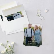 Watercolor Fairytale Trees Save The Date Magnets Slate Magnet Paper