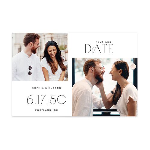 Beloved Union Save the Date Postcards Ocean