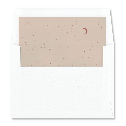Celestial Arch Envelope Liners Rust Standard